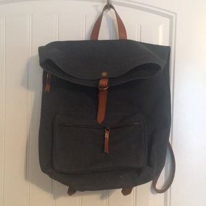 Madewell Navy Canvas Backpack